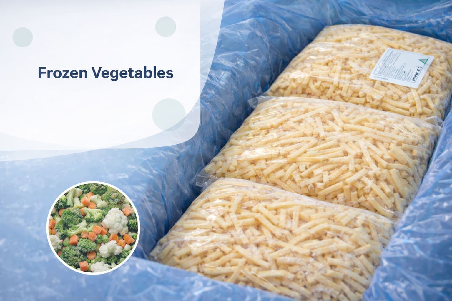Frozen Vegetables (IQF, Bulk)